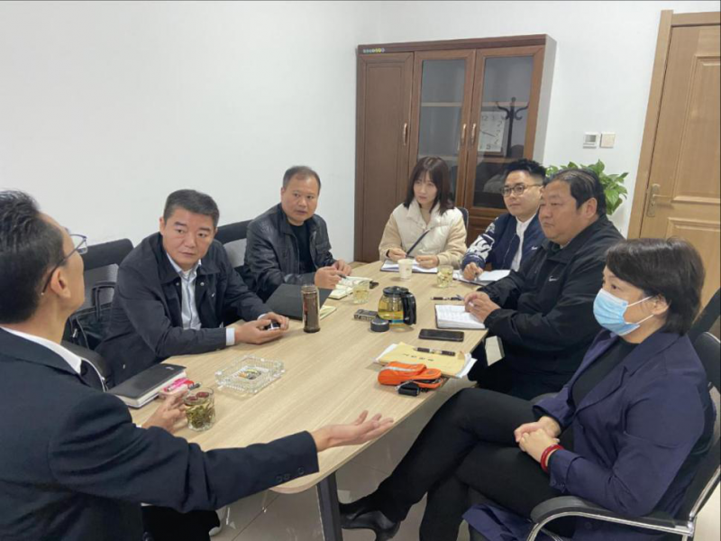 筑牢安全防線(xiàn)，沖刺年度目標(biāo)--集團(tuán)公司領(lǐng)導(dǎo)到泰弘公司、榮弘公司 檢查指導(dǎo)工作